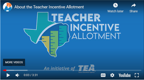 Youtube Video Link for teacher incentive allotment